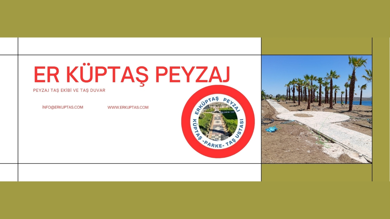 villa otel site peyzaj taşları