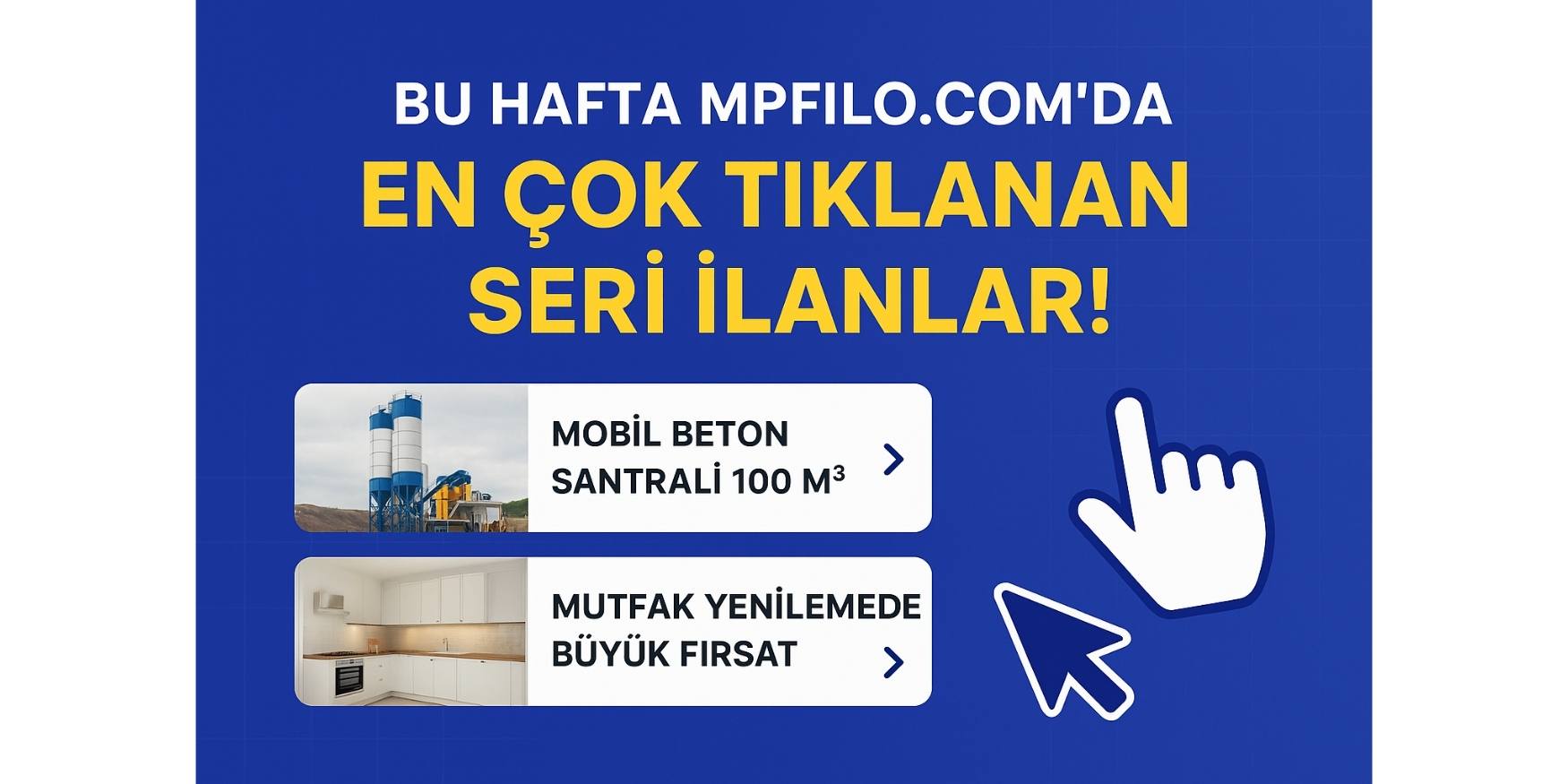 Bu Hafta En Çok Tıklanan Seri İlanlar