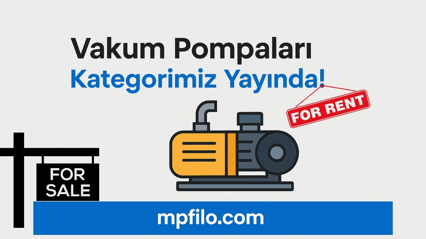 Endüstriyel Vakum Pompaları