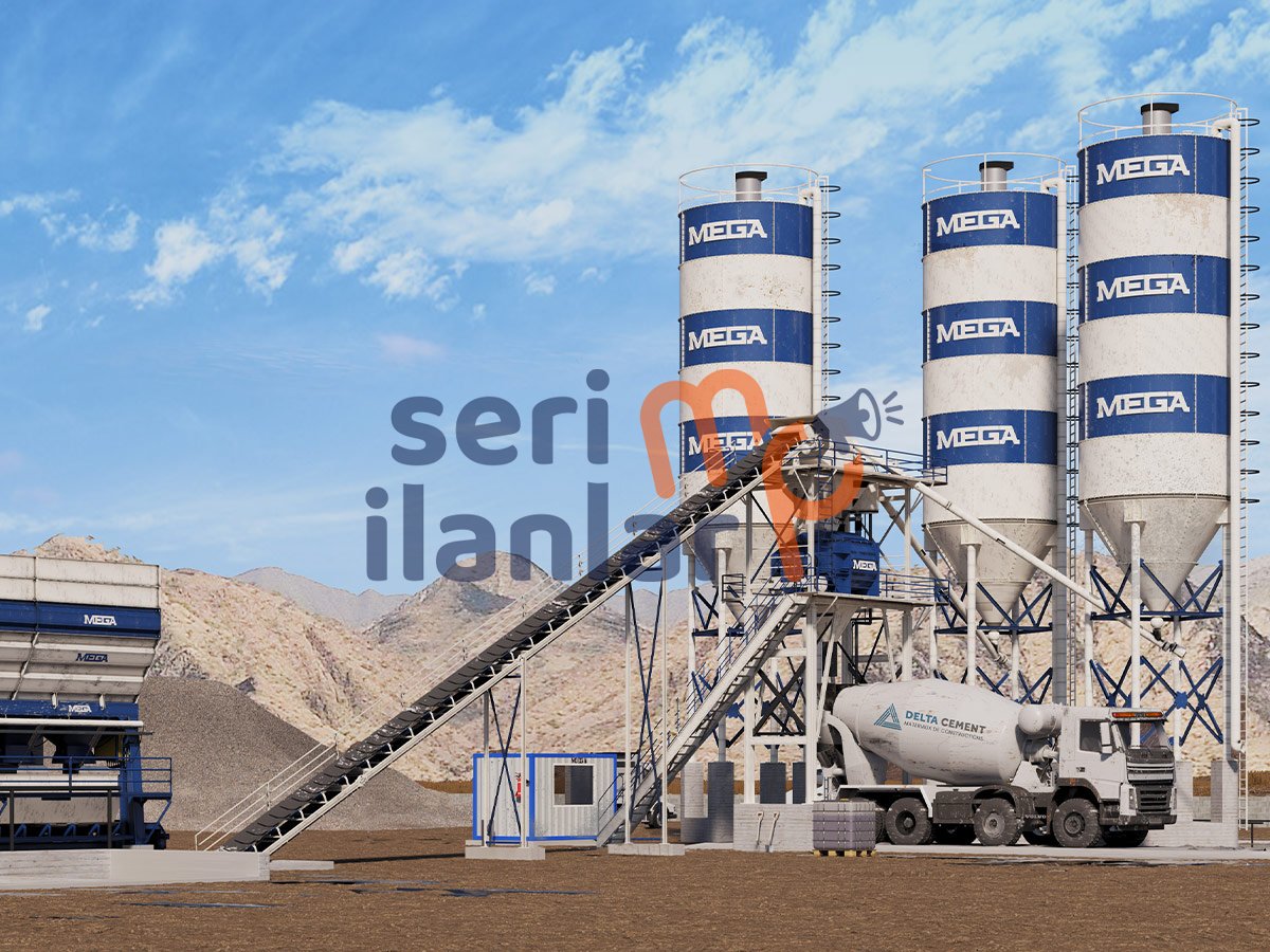 BETON SANTRALİ 90 m3 - TWINSHAFT MİKSER (İTALYAN)