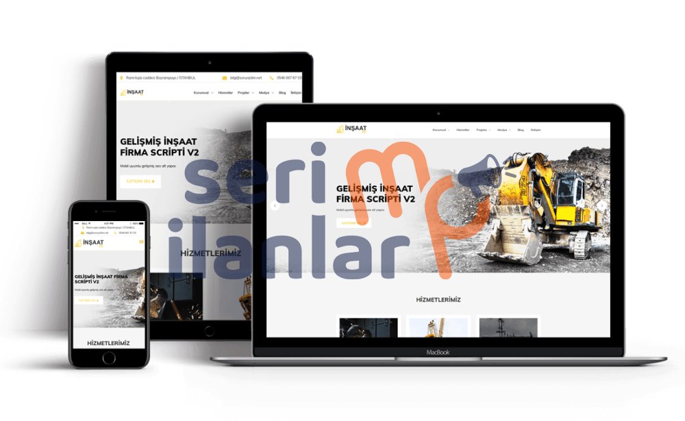 İnşaat Hazır Web Sitesi