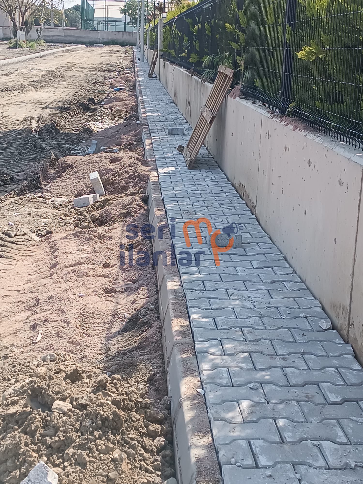 Parke Taş Uygulama
